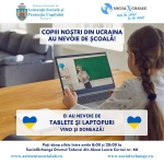 Copiii noștri din Ucraina au nevoie de școală!