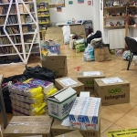 38 de persoane au donat peste o tonă de alimente și produse igienico-sanitare în prima zi a Campaniei ”Sectorul 6 pentru Ucraina”